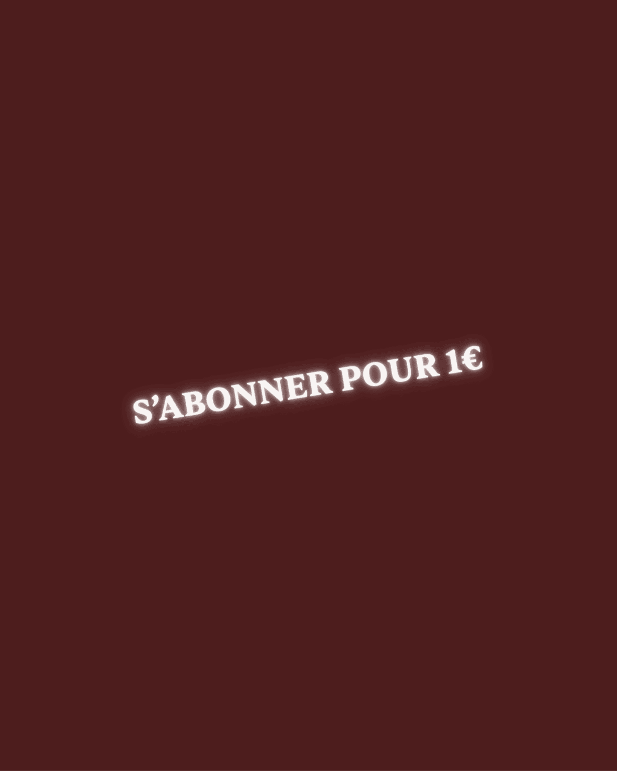 Campagne d&rsquo;abonnement altruiste